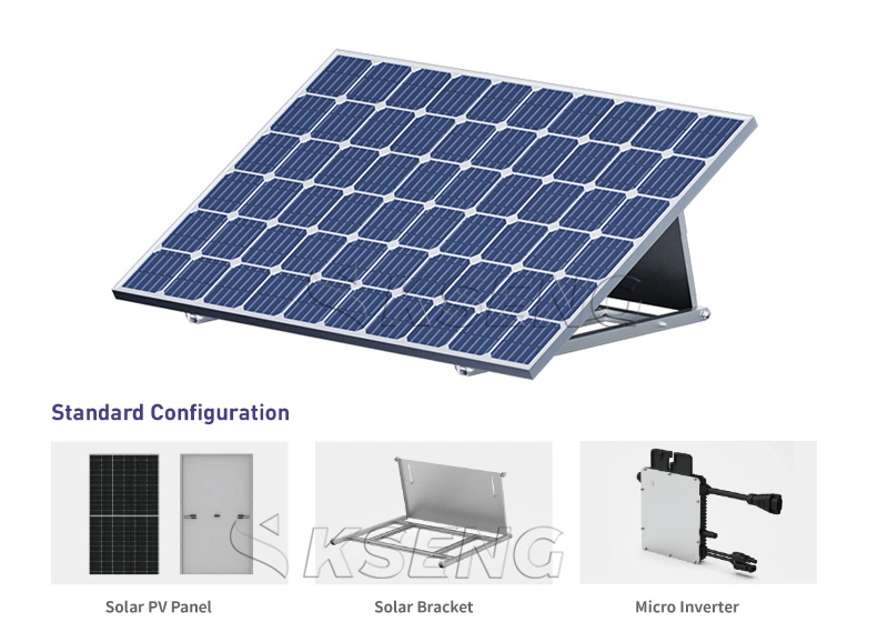 Balkonkraftwerk European Warehouse Balcony Solar Panel Balcony Solar Power Plant 600W Solar Balcony System